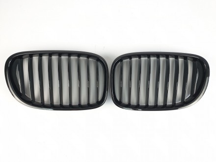 Решетка радиатора ноздри BMW 7 Series F01/F02 2009-2015год Черный Глянец One-Bar. Чернівці. фото 1 Решетка радиатора ноздри BMW 7 Series F01/F02 2009-2015год Черный Глянец One-Bar. Чернівці. фото 1