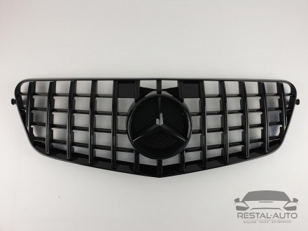Решетка радиатора Mercedes E-Class W212 2009-2013год GT Full Black. Чернівці. фото 1 Решетка радиатора Mercedes E-Class W212 2009-2013год GT Full Black. Чернівці. фото 1