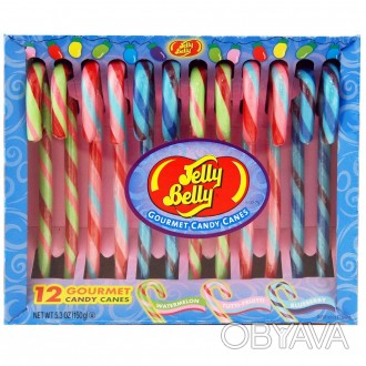 Трости Jelly Belly Candy Canes 12s 150 g
Вкусы: Тутти Фрутти, Черника, Арбуз
Тра. . фото 1