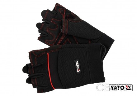 Захисні рукавиці без пальців YATO YT-74659
 Особливості Захисних рукавиць YATO Y. . фото 1