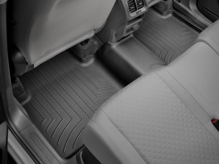 Ковры резиновые WeatherTech VW Tiguan Allspace 2017+ задний черный. Київ. фото 1 Ковры резиновые WeatherTech VW Tiguan Allspace 2017+ задний черный. Київ. фото 1