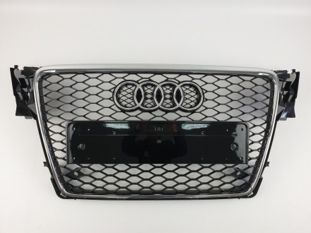Решетка радиатора Audi А4 RS4 2008-2012г Chrome Black. Чернівці. фото 1 Решетка радиатора Audi А4 RS4 2008-2012г Chrome Black. Чернівці. фото 1