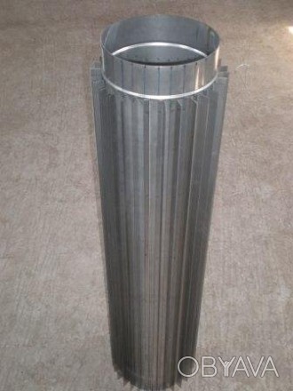 Труба-радіатор або радіатор з нержавіючої сталі встановлюється першим елементом . . фото 1