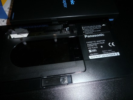 Кассетный адаптер Panasonic VW-TCA7E предоставит вам выдающееся качество видео, . . фото 5