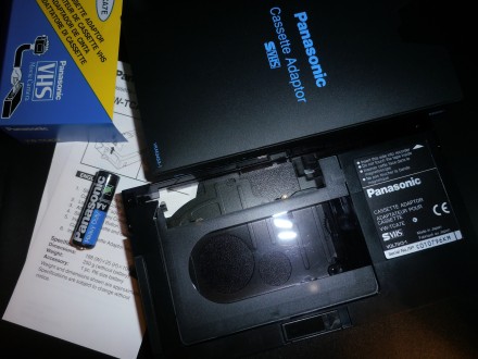 Кассетный адаптер Panasonic VW-TCA7E предоставит вам выдающееся качество видео, . . фото 9