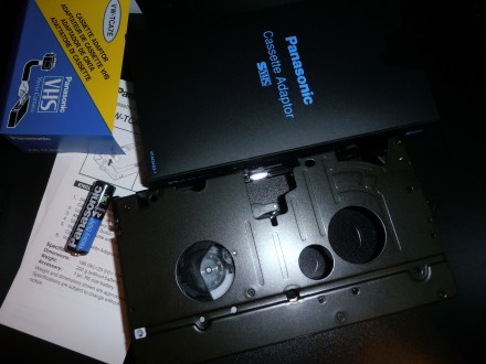 Кассетный адаптер Panasonic VW-TCA7E предоставит вам выдающееся качество видео, . . фото 13