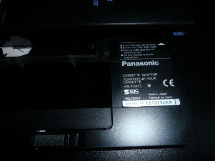 Кассетный адаптер Panasonic VW-TCA7E предоставит вам выдающееся качество видео, . . фото 4