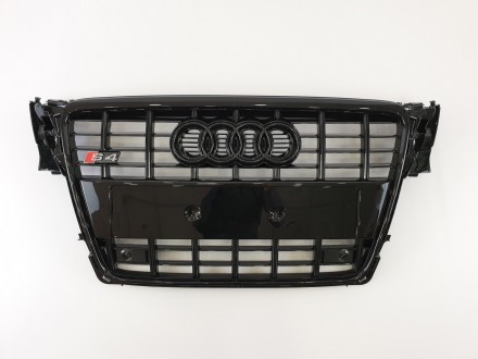 Решетка радиатора Audi A4 S4 2008-2012 год Full Black. Чернівці. фото 1 Решетка радиатора Audi A4 S4 2008-2012 год Full Black. Чернівці. фото 1