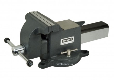 Лещата слюсарні поворотні STANLEY MAXSTEEL 150 мм 14.5 кг. Дніпро. фото 1 Лещата слюсарні поворотні STANLEY MAXSTEEL 150 мм 14.5 кг. Дніпро. фото 1