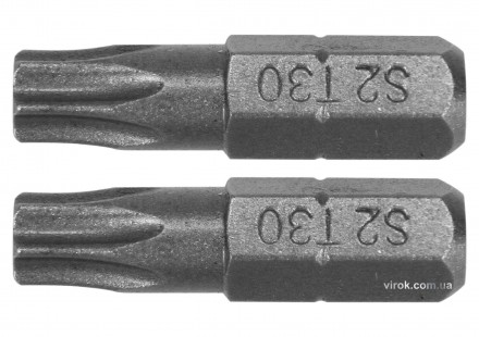 Насадка викруткова YATO "TORX" T30 x 25 мм HEX 1/4" AISI S2 2 шт. Днепр. фото 1 Насадка викруткова YATO "TORX" T30 x 25 мм HEX 1/4" AISI S2 2 шт. Днепр. фото 1
