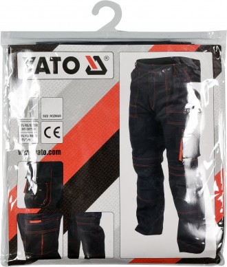 Штани робочі YATO YT-80402
Робочі штани YATO YT-80402 для захисту від бруду та в. . фото 6