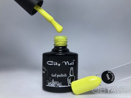 Гель-лак желтый "CityNail" №1045 - яркого желтого, лимонного цвета
https://citym. . фото 1