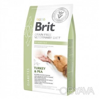  Brit Veterinary Diet Dog Diabetes беззерновой корм для собак при диабете Показа. . фото 1