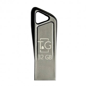 Флеш-драйв USB Flash Drive T&G 117 Metal Series 32GB (Золотой). . фото 2