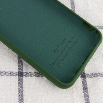 Чехол Silicone Cover Full without Logo (A) для Xiaomi Mi 10T / Mi 10T Pro (Зелен. . фото 3