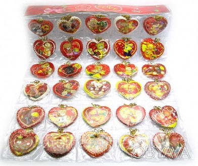 Валентинки "Сердечки" набор 240 штук
Набор валентинок, 24 вида открыток по 10 шт. . фото 1