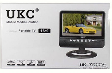 UKC UK-701 это малогабаритный переносной телевизионный приемник. В телевизоре пр. . фото 1