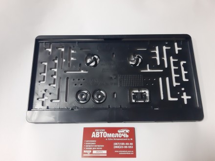 Рамка знака номерного на американские номера пластиковая. Лубны. фото 1