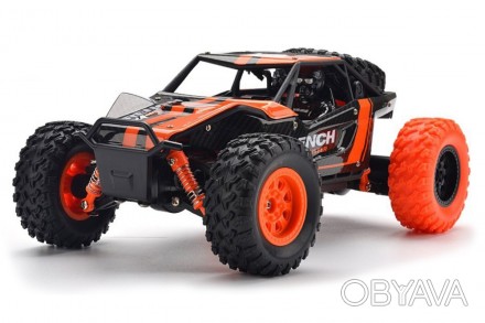 
 Машинка на радиоуправлении 1:24 HB Toys Багги 4WD на аккумуляторе (оранжевый)С. . фото 1