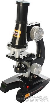 Детский игровой Микроскоп с инструментами Limo Toy, 21 см. Детская оптика для на. . фото 1