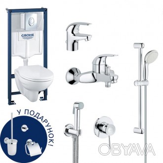 Большой набор для дома Grohe Mega Bundle 39400MB0 - это комплексное решение обус. . фото 1