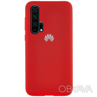 Чехол Silicone Cover Full Protective (AA) для Huawei Y5p (Красный / Red). . фото 1