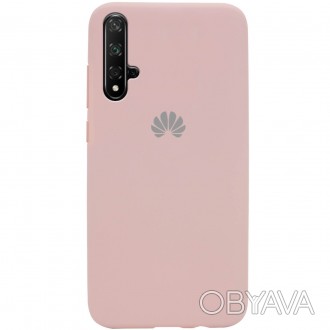Чехол Silicone Cover Full Protective (AA) для Huawei Honor 20 / Nova 5T (Розовый. . фото 1