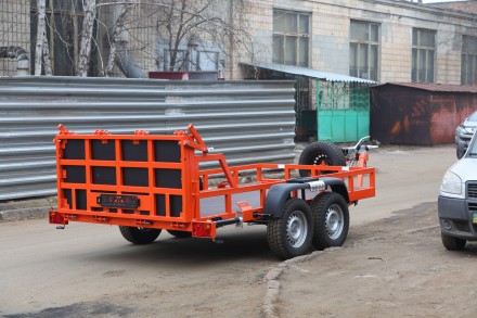 Причіп вантажний для транспортування
будівельно-дорожньої техніки.
Спеціалізов. . фото 6