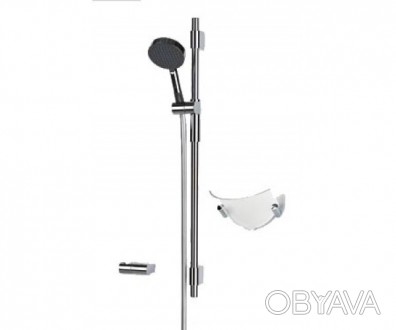 В душовий комплект входять:
- Ручний душ Ø 105 мм з нормальним режимом і режимом. . фото 1