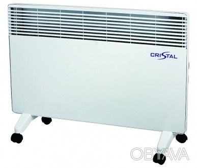 Електричний конвектор Cristal СН04В 2000Вт
 
Мінімальна площа обігріву, кв.м: 15. . фото 1
