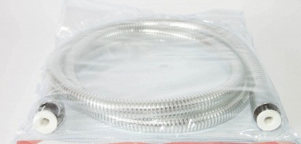 Шланг для душа силіконовий сірий-хром для акрилових ванн Champion F04 200 див.
. . фото 3