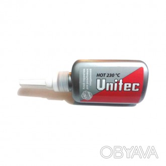 Клей герметик Unitec Easy Unipak 75 мл в "гармошці". . фото 1