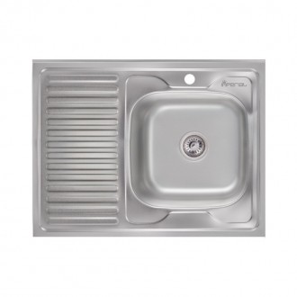 Кухонна мийка Imperial 6080-L Decor (IMP6080LDEC). . фото 2