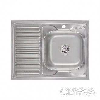 Кухонна мийка Imperial 6080-L Decor (IMP6080LDEC). . фото 1