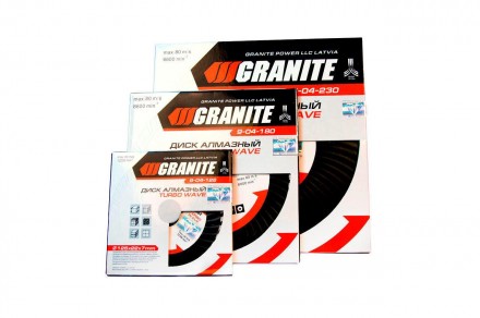 Алмазний диск "Granite" застосовується для сухого різання будівельних матеріалів. . фото 4