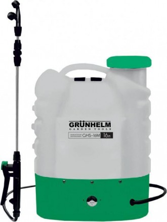 Опрыскиватель аккумуляторный Grunhelm GHS-16M 16 л. Київ. фото 1 Опрыскиватель аккумуляторный Grunhelm GHS-16M 16 л. Київ. фото 1