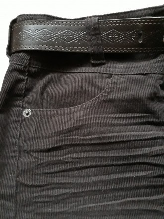 Продам стильную вельветовую юбочку темно-коричневого цвета французской марки Cam. . фото 9