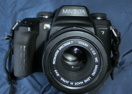 Пленочная камера Alfa (α) 7. В Европе  известна как Dynax 7 а в Северной А. . фото 2