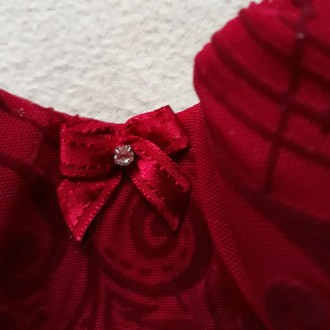 Продам шикарный кружевной топ-боди/бюстье марки Yamamay бордово-красного цвета в. . фото 10