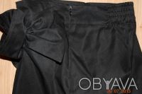 Продам красивую б/у юбку для школы (Украина) чёрного цвета, фасон "карандаш" с п. . фото 4