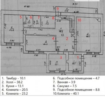 Продам двух этажный дом на 4 сотках общей площадью 315 метров. 6 комнат. два сан. Приморский. фото 11