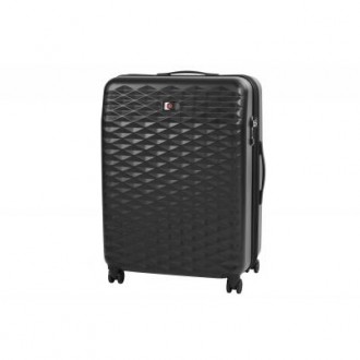 Пластиковый 4-х колесный чемодан Wenger серии Lumen. Дополнительные 2 внутренних. . фото 4
