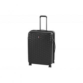 Пластиковый 4-х колесный чемодан Wenger серии Lumen. Дополнительные 2 внутренних. . фото 2