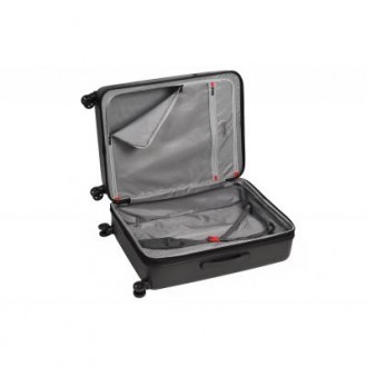 Пластиковый 4-х колесный чемодан Wenger серии Lumen. Дополнительные 2 внутренних. . фото 3