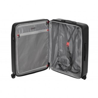 Пластиковый 4-х колесный чемодан Wenger серии Lumen. Дополнительные 2 внутренних. . фото 5