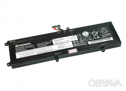 Аккумуляторная батарея для ноутбука Lenovo L14S4PB0 14-ISK, 15-ISK 15V Black 400. . фото 1