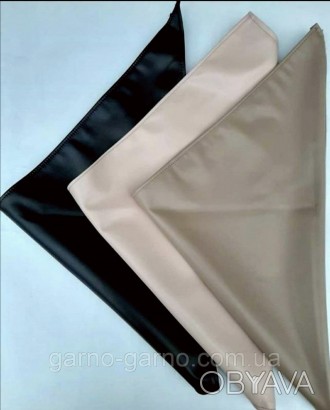 Косынка платок платочек эко кожа эко-кожа стильная тренд Разные цвета Ручная раб. . фото 1