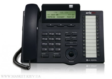 Системный телефон LDP-7224D
Системный телефон для цифровых АТС ARIA SOHO и iPLD. . фото 2