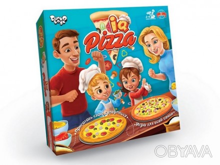 Гра настільна IQ Pizza Рос Danko Toys G-IP-01
 
«IQ PIZZA» - це весела гра для к. . фото 1