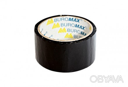 Скотч 48мм х 35м ЧОРНИЙ Buromax BM.7007-01
 
Клейка пакувальна стрічка BUROMAX –. . фото 1